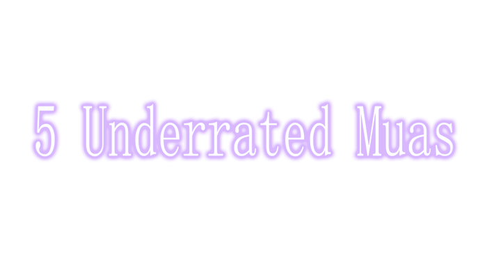 5 Underrated MUA's